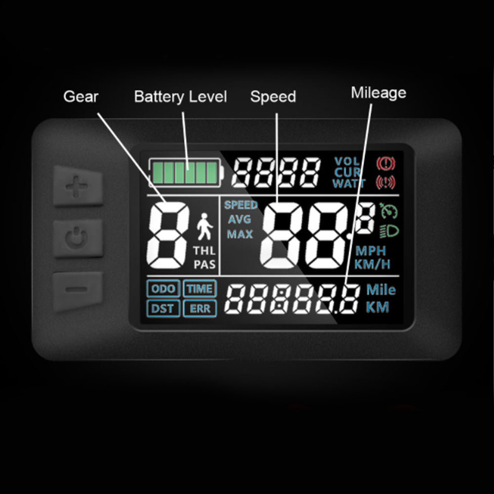 AVAKA Waterproof LCD Control Display Meter