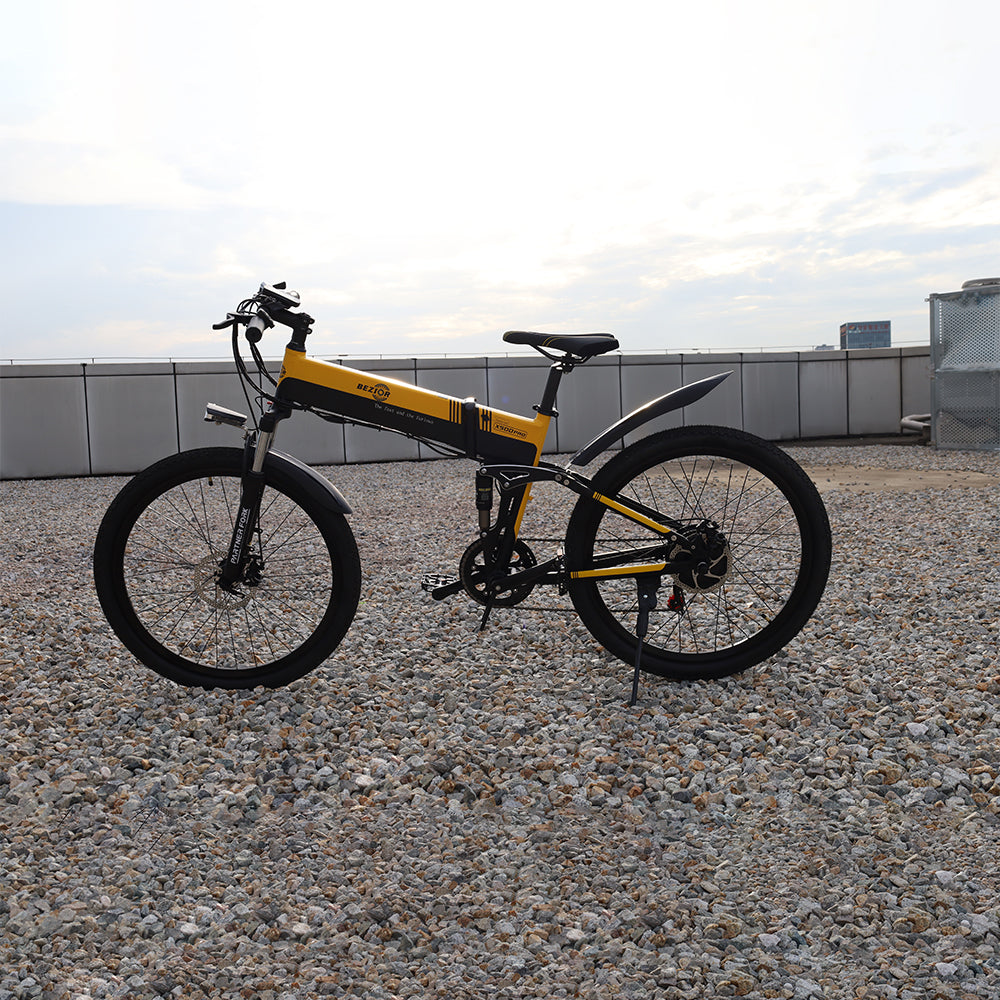 Vélo pliant de montagne électrique Bezior X500 Pro
