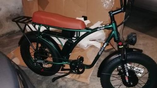 Green- Electric bike