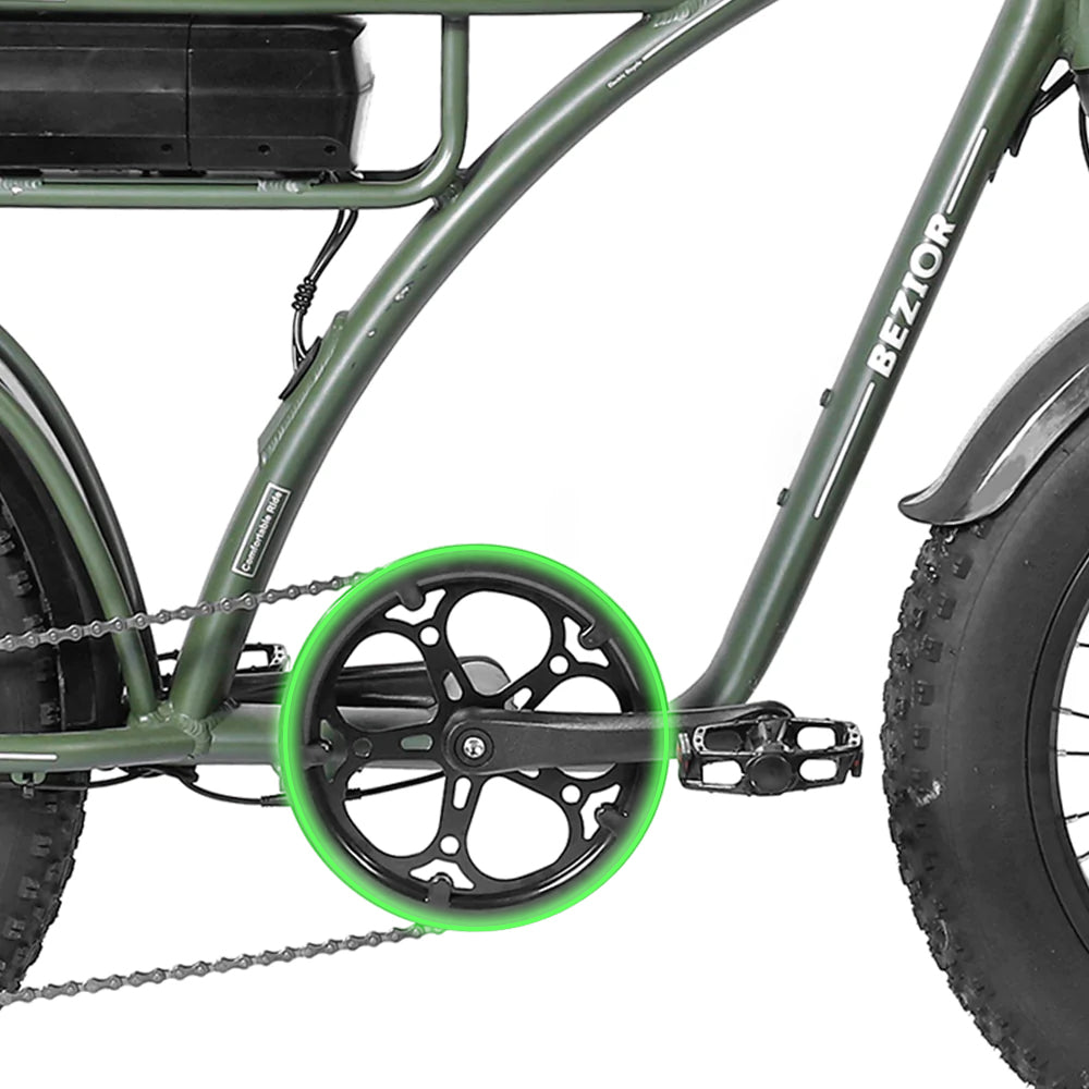 Bezior Bicycle Crank Arm Set