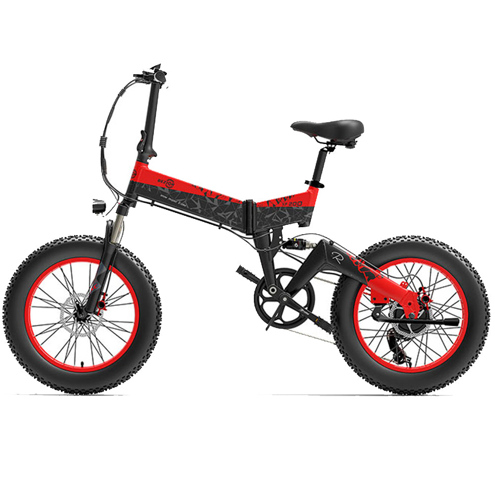 Bicicleta elétrica dobrável de montanha Bezior XF200